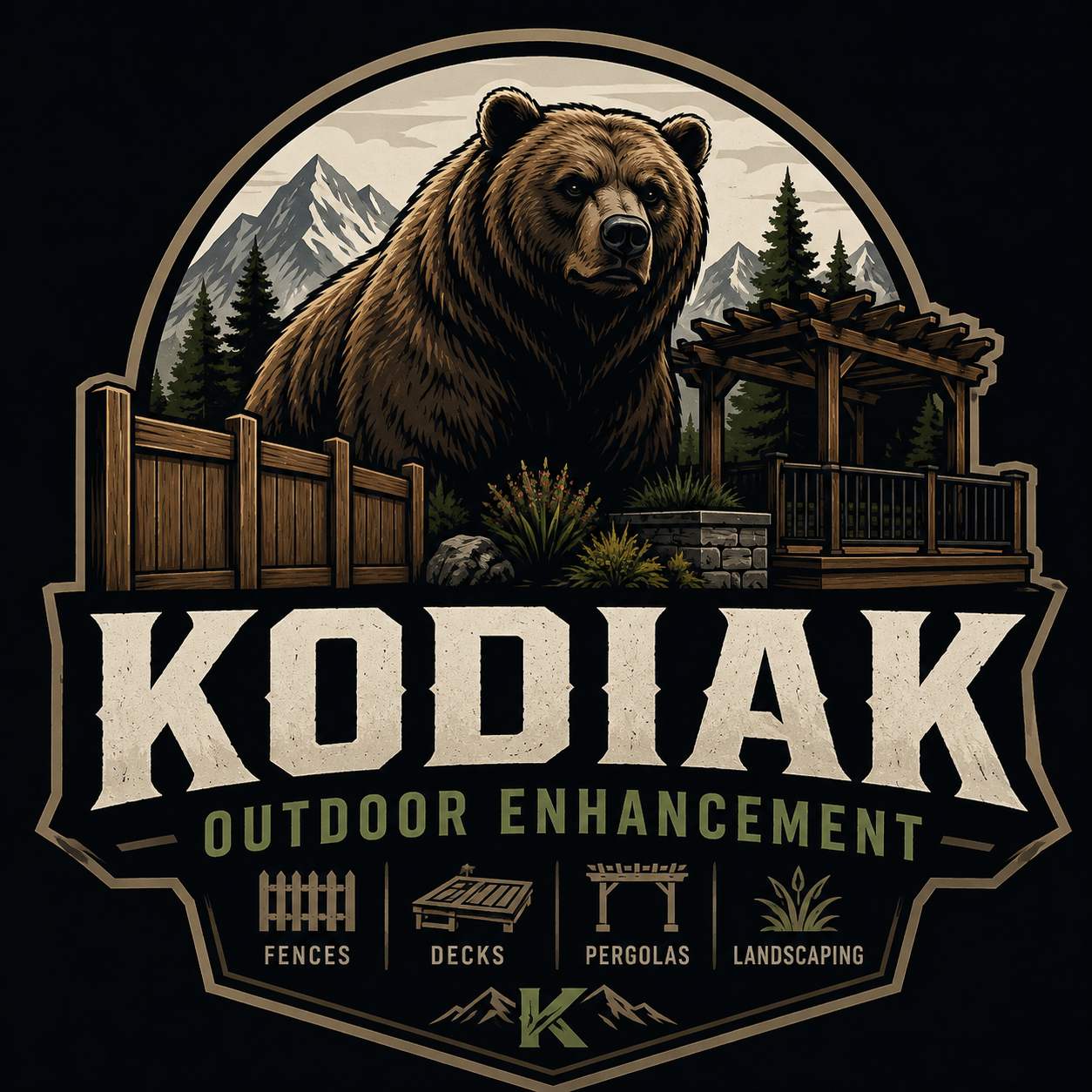 Kodiak Outdoor Enhancement logo